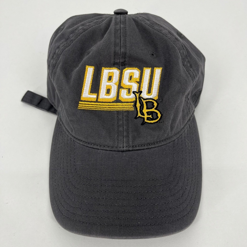 Top of the World LBSU Long Beach State University Hat Grey Adjustable Cap